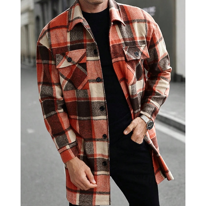 Hauke | Karierte Hemdjacke im Overshirt-Stil