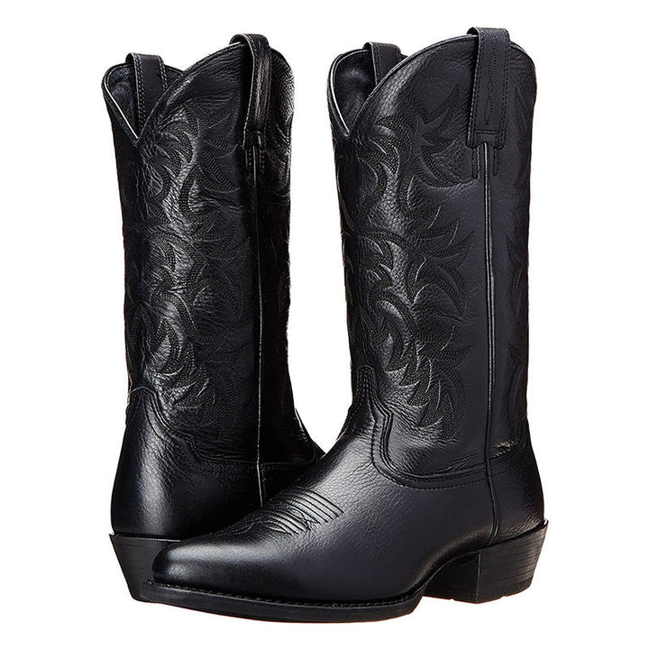 Ilka | Elegante Westernstiefel mit feinen Stickdetails