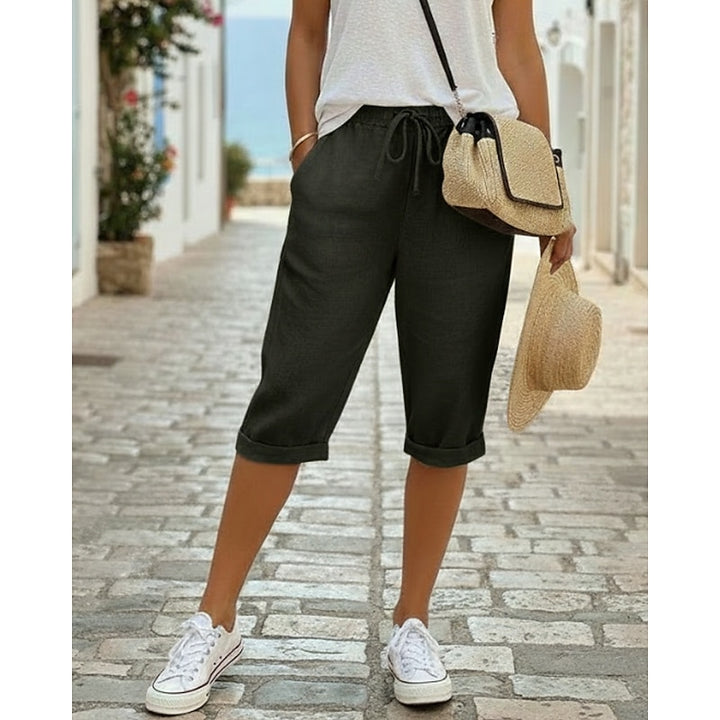 Roswitha | Luftige Bermuda-Shorts in Knielänge