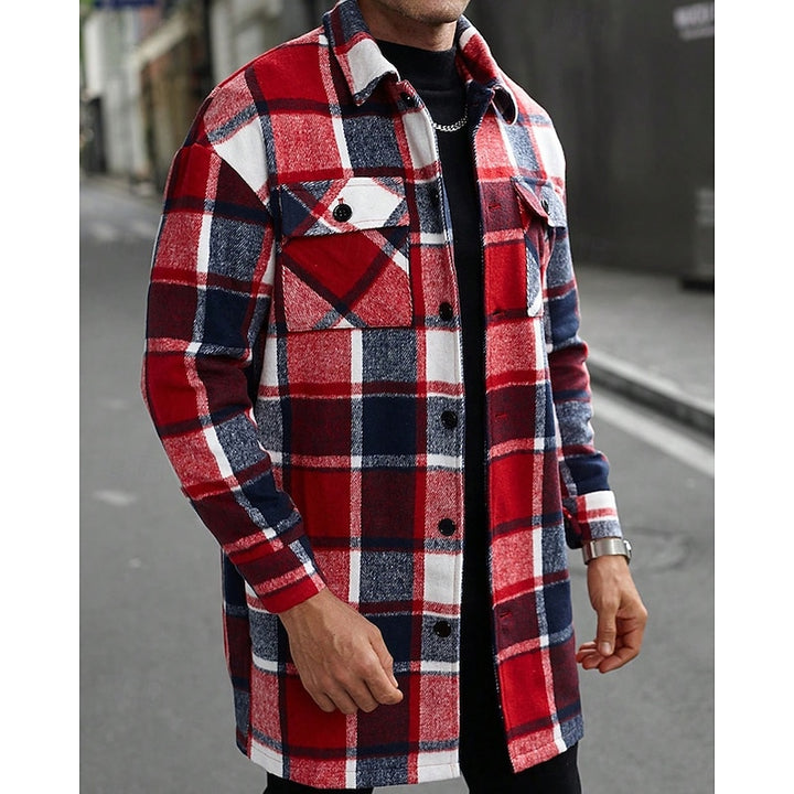 Hauke | Karierte Hemdjacke im Overshirt-Stil