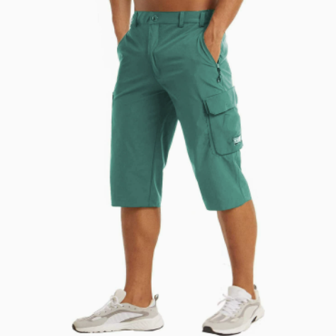 Alexander | Herren Knielange Cargo Shorts mit Seitentaschen