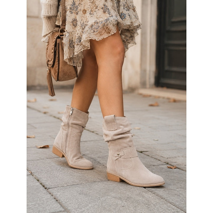 Editha | Weiche Schlupf-Stiefeletten