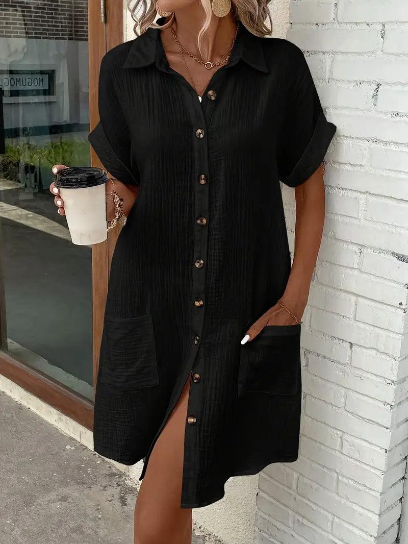 Theresa | Zeitloses Hemdblusenkleid