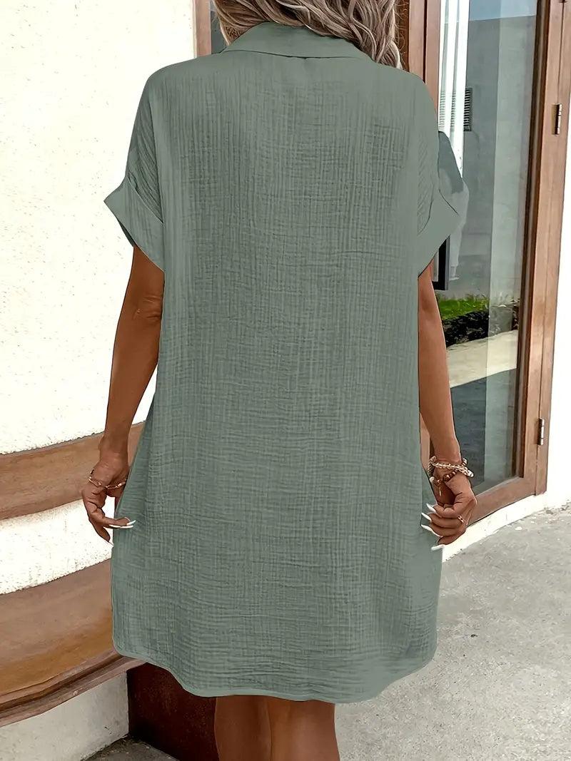 Theresa | Zeitloses Hemdblusenkleid
