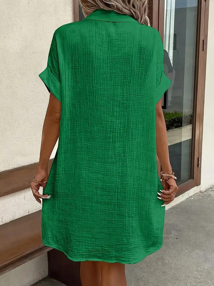 Theresa | Zeitloses Hemdblusenkleid