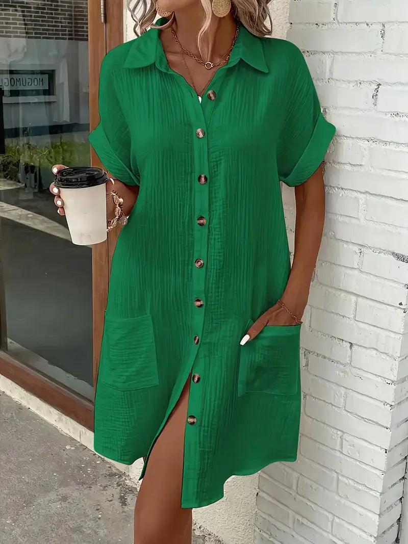 Theresa | Zeitloses Hemdblusenkleid