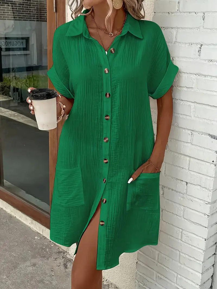 Theresa | Zeitloses Hemdblusenkleid