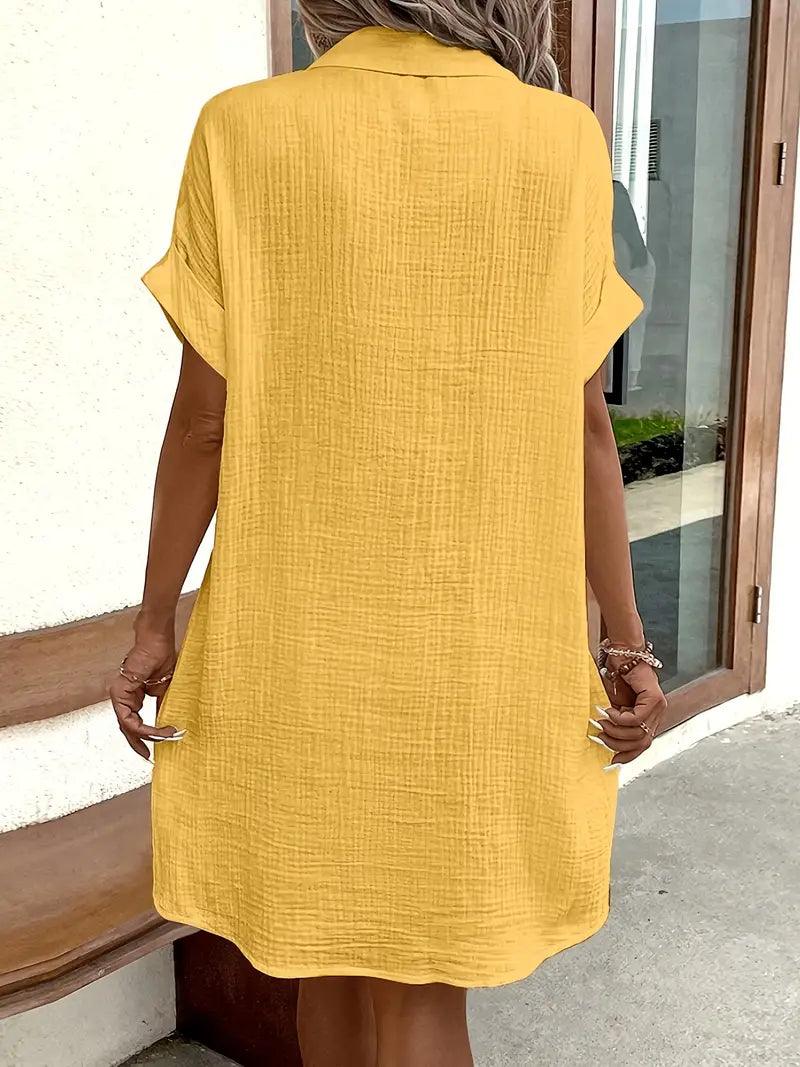 Theresa | Zeitloses Hemdblusenkleid