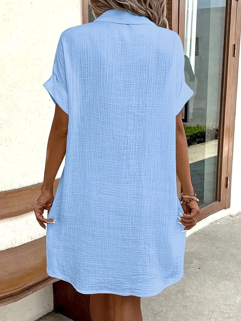 Theresa | Zeitloses Hemdblusenkleid
