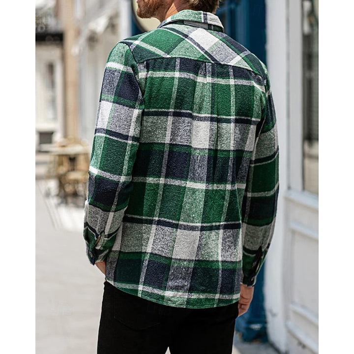 Vincent | Karierte Hemdjacke