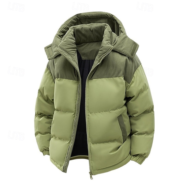Tobias | Weihnachtliche Kapuzen-Steppjacke