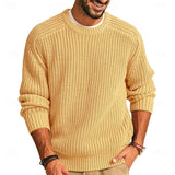 Marius | Klassischer Grobstrick-Pullover