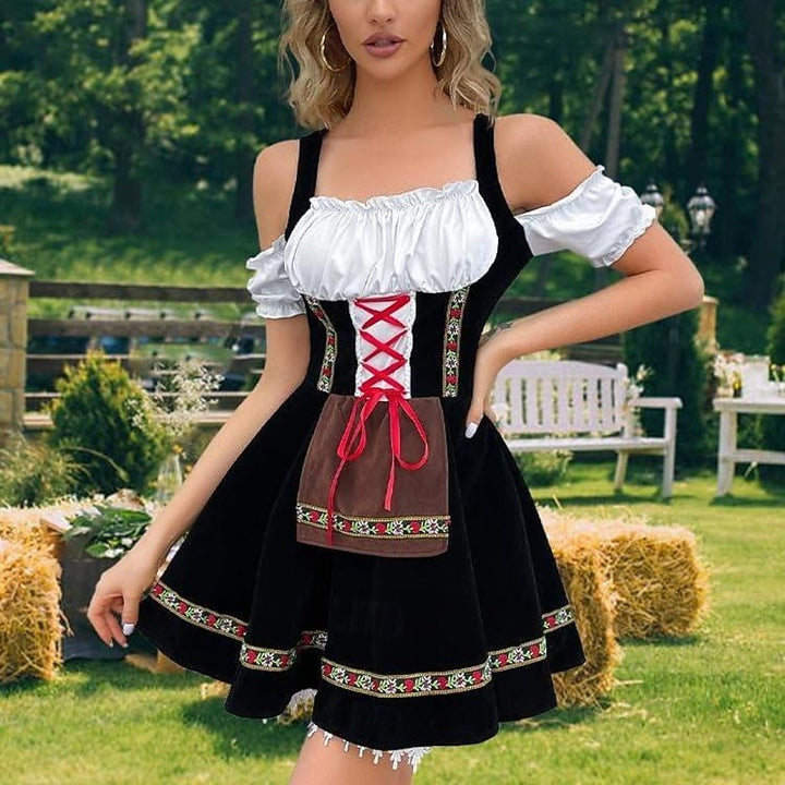 Irmgard | Verspieltes Oktoberfest-Trachtenkleid