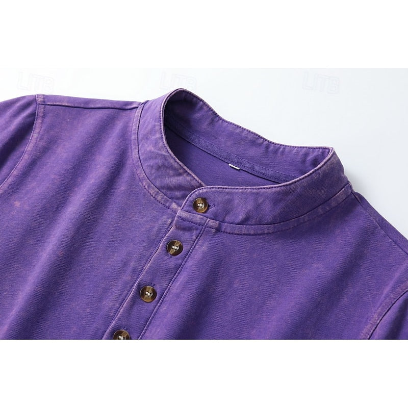 Sabine | Lässiges Henley-Shirt im Vintage-Stil