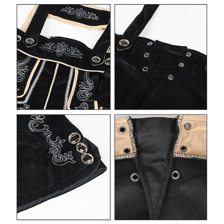 Korbinian | Bestickte Oktoberfest Trachten-Shorts