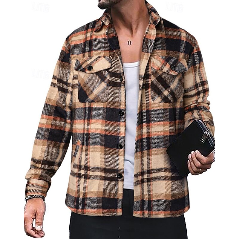 Vincent | Karierte Hemdjacke