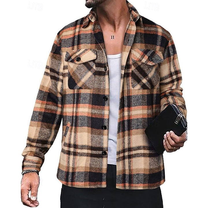 Vincent | Karierte Hemdjacke