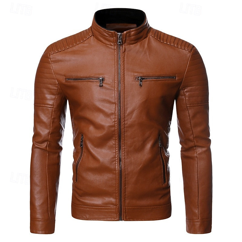 Gunnar | Sportlich-Elegante Bikerjacke