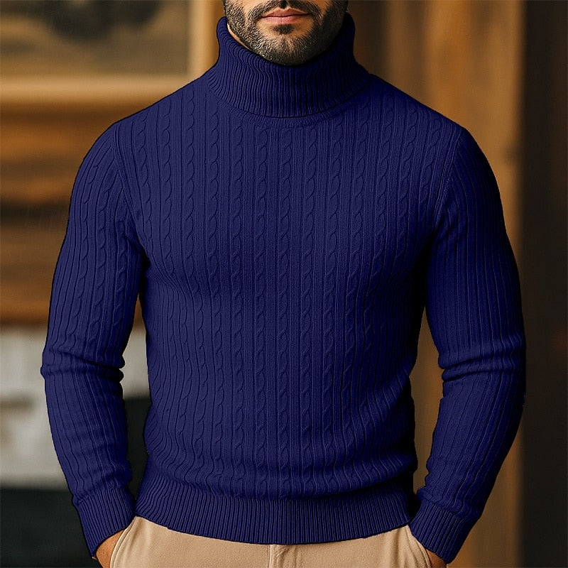 Clemens | Klassischer Rollkragenpullover