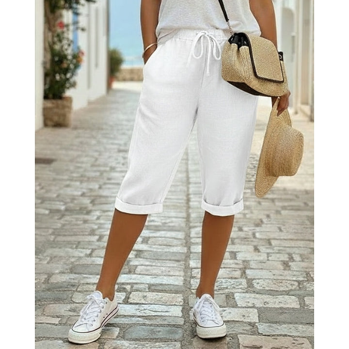 Roswitha | Luftige Bermuda-Shorts in Knielänge