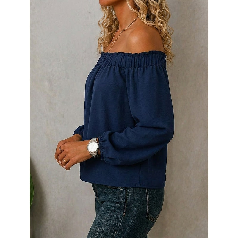 Annerose | Schulterfreies Bohème-Top