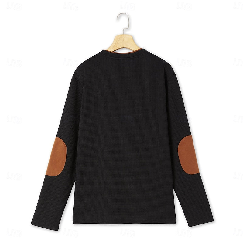Jürgen | Sportlich-Eleganter Henley-Pullover
