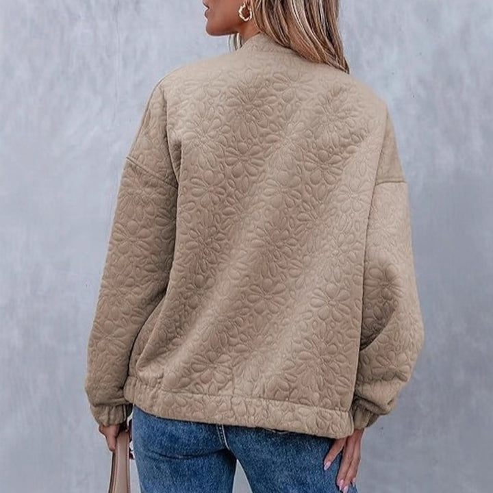 Uta | Florale Steppjacke