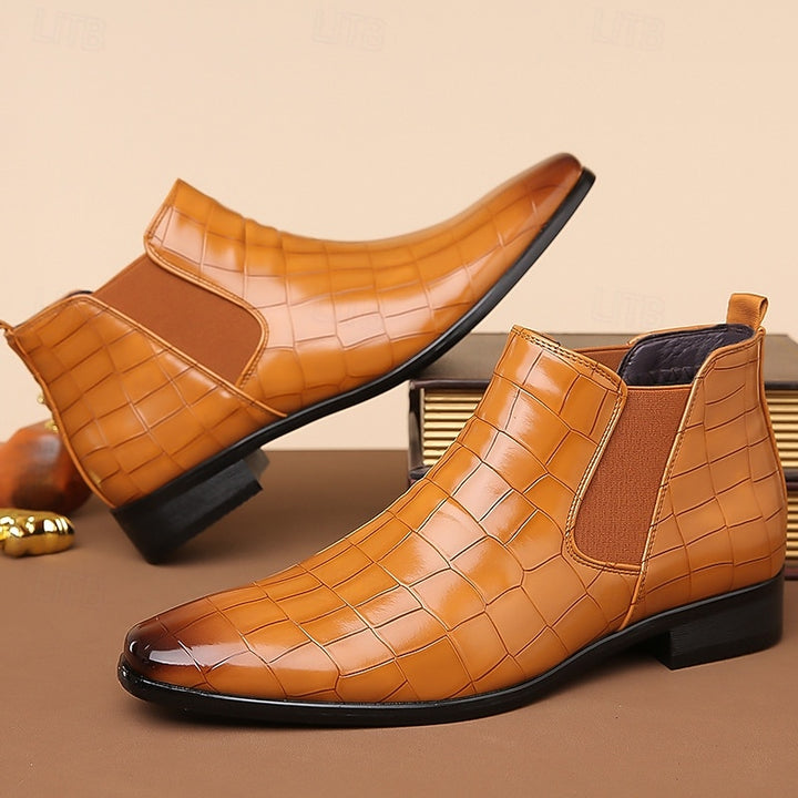 Valentin | Elegante Chelsea-Stiefeletten mit Seitengummi
