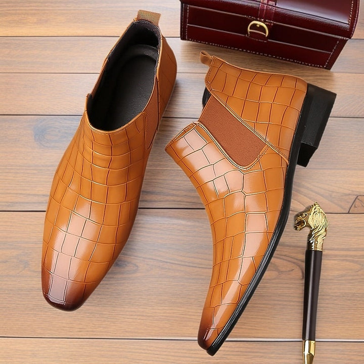 Valentin | Elegante Chelsea-Stiefeletten mit Seitengummi