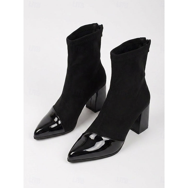 Sonja | Elegante Stiefeletten mit Blockabsatz