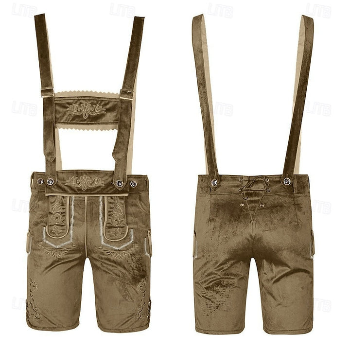 Korbinian | Bestickte Oktoberfest Trachten-Shorts