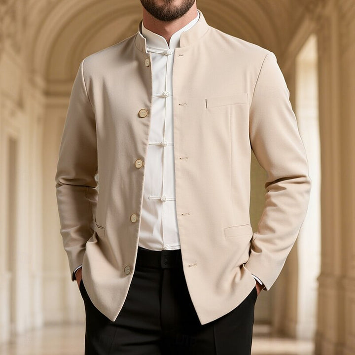 Gero | Elegante Stehkragen-Jacke