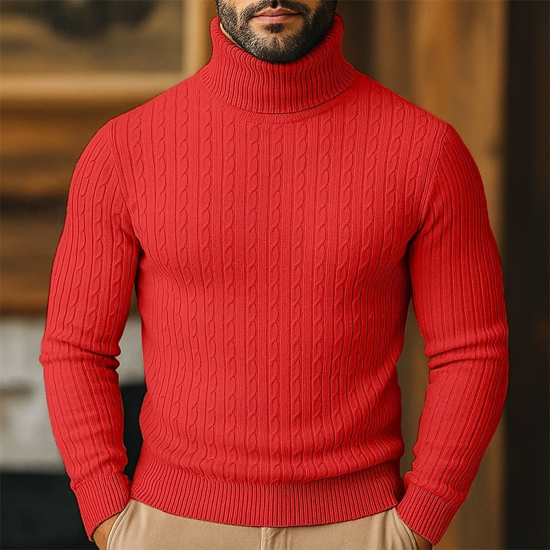 Clemens | Klassischer Rollkragenpullover