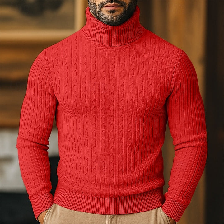 Clemens | Klassischer Rollkragenpullover
