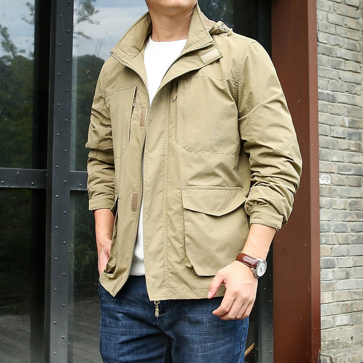 Bernd | Vielseitige Outdoor-Jacke mit Stehkragen