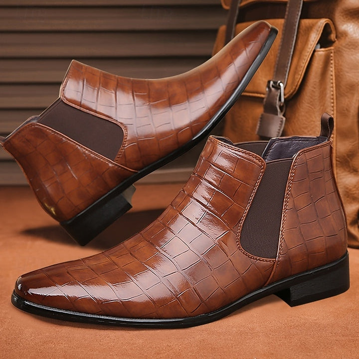 Valentin | Elegante Chelsea-Stiefeletten mit Seitengummi