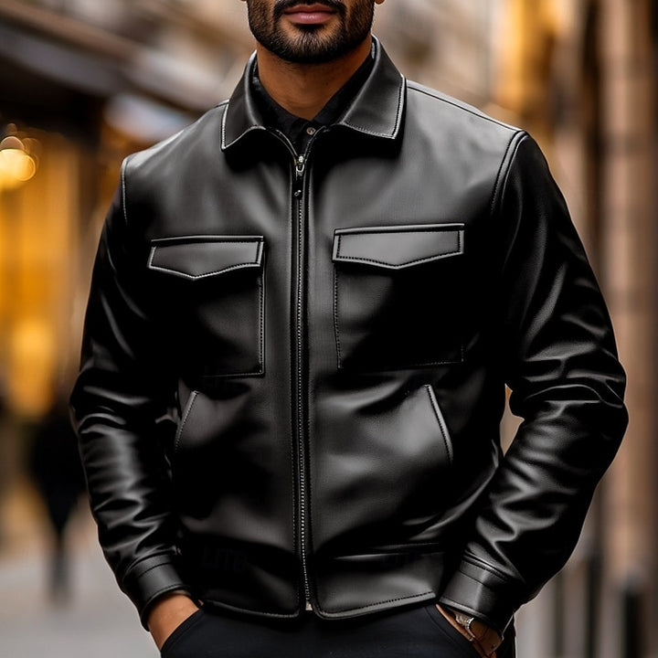 Roman | Zeitlose Bikerjacke