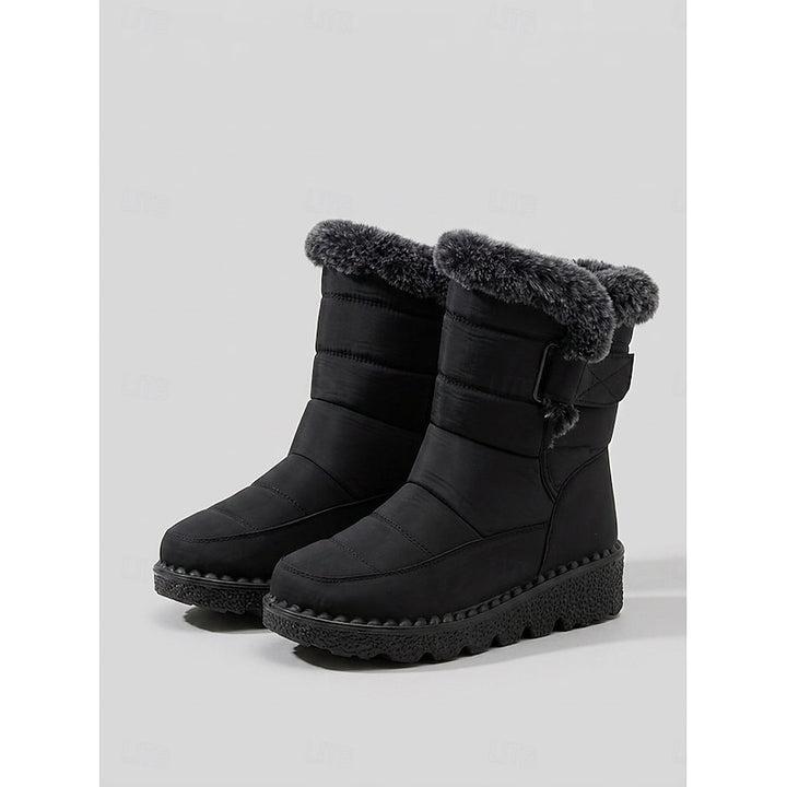 Annerose | Gefütterte Winterstiefel mit Zierschnalle