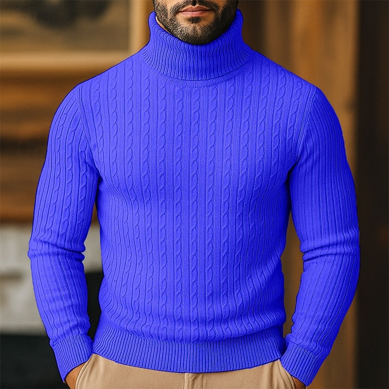 Clemens | Klassischer Rollkragenpullover