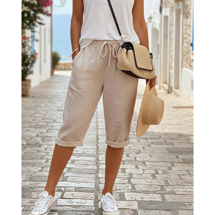 Roswitha | Luftige Bermuda-Shorts in Knielänge