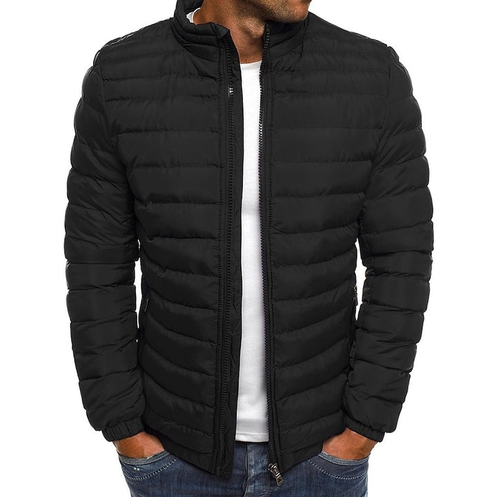 Manuel | Leichte Stehkragen-Steppjacke