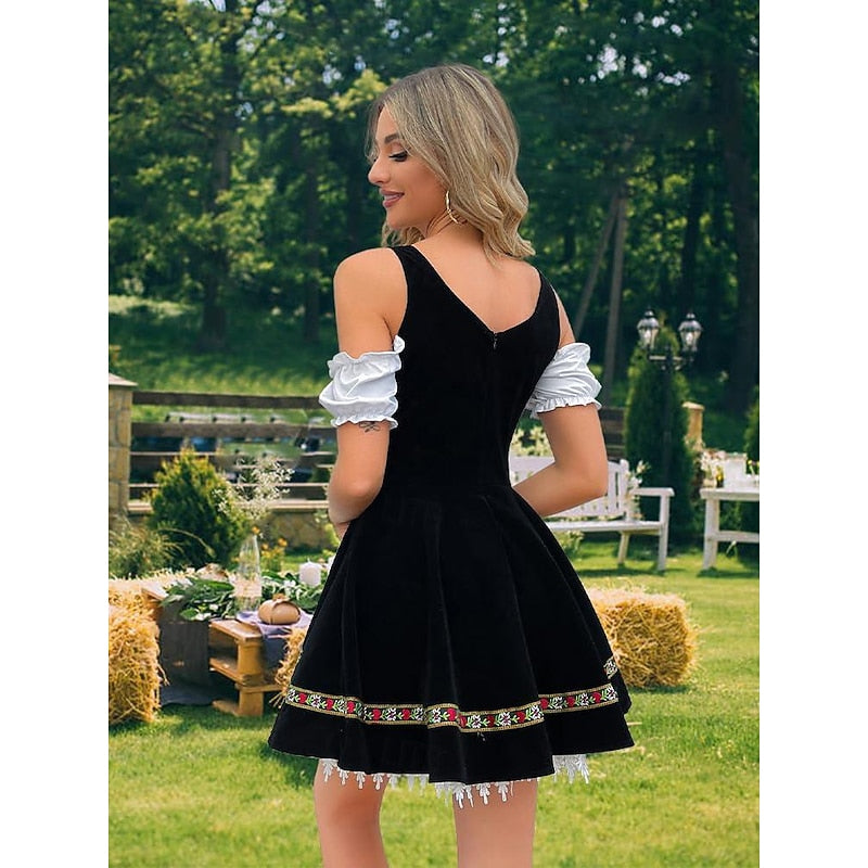 Irmgard | Verspieltes Oktoberfest-Trachtenkleid
