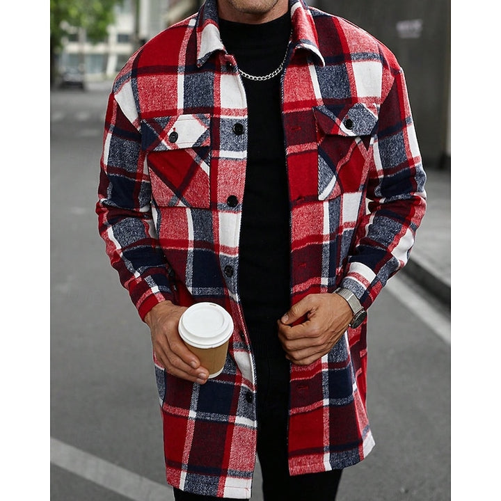 Hauke | Karierte Hemdjacke im Overshirt-Stil