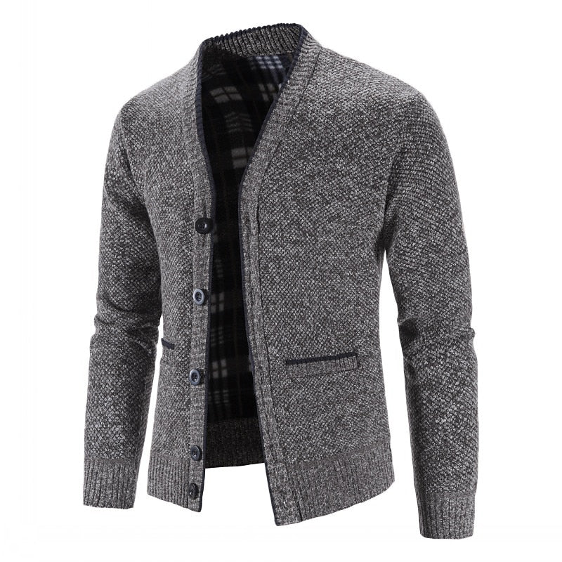 Sönke | Klassische Strickjacke mit V-Ausschnitt