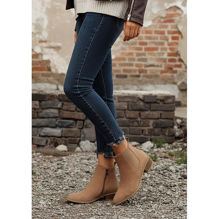 Rosemarie | Elegante Chelsea-Stiefeletten mit Blockabsatz