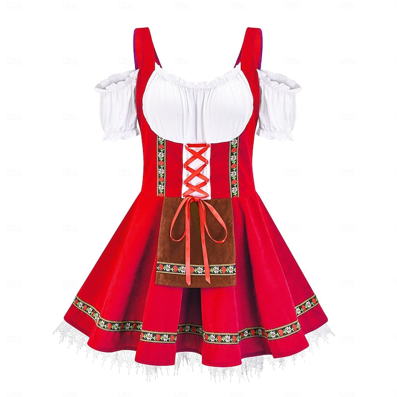 Irmgard | Verspieltes Oktoberfest-Trachtenkleid