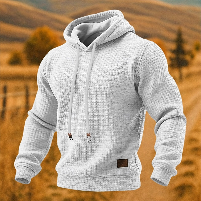 Falko | Strukturierter Kapuzenpullover
