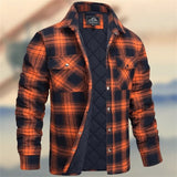 Till | Gefütterte Hemdjacke im Karo-Look