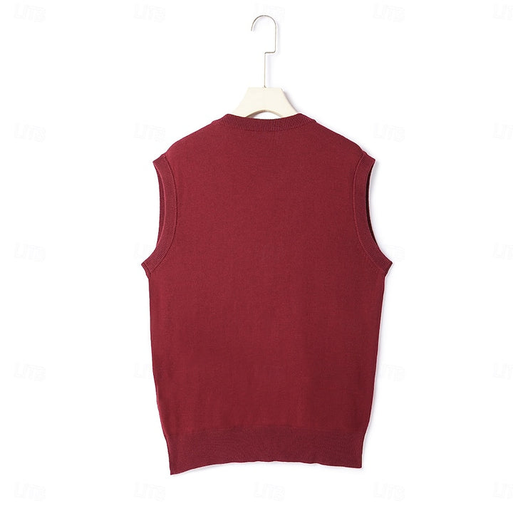 Ludger | Elegante Weihnachts-Strickweste