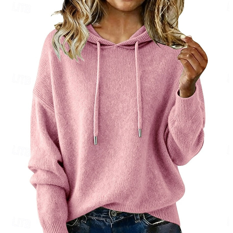Sabrina | Weicher Kapuzenpullover mit Kordelzug